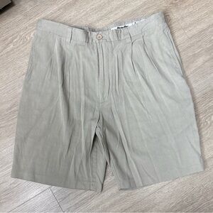 $12 for 3 Men's Tan Flat Front Shorts